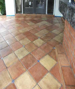 mexican tile and saltillo tile cleaning and sealing
