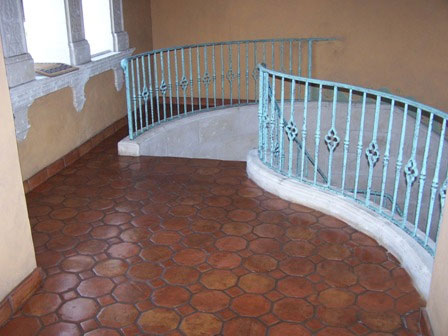 mexican tile and saltillo tile staining