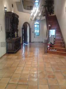 mexican tile and saltillo tile staining