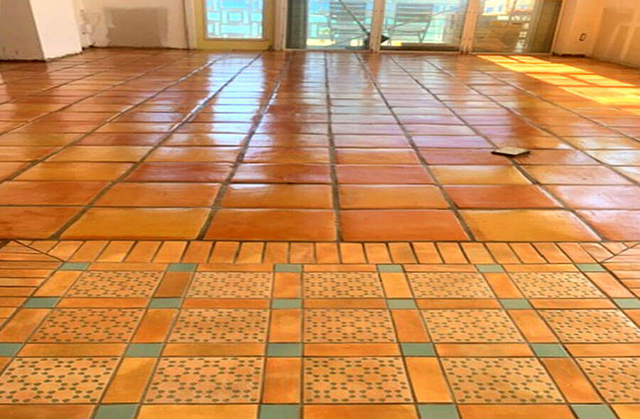 Mexican tile professional restoration results