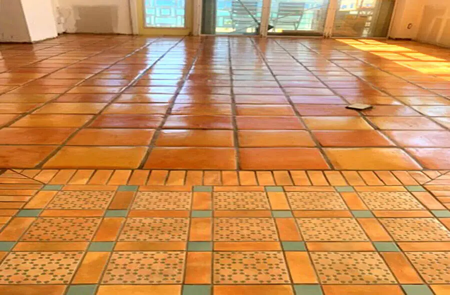 Mexican tile professional restoration results