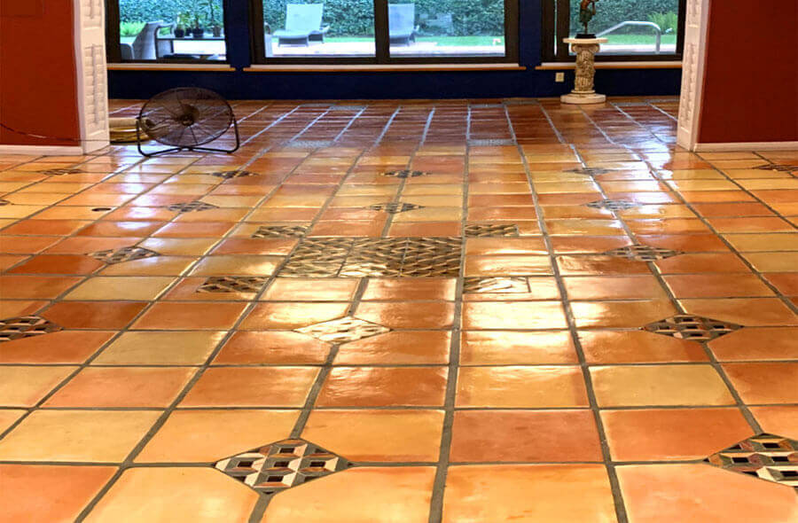 Mexican tile professional cleaning results