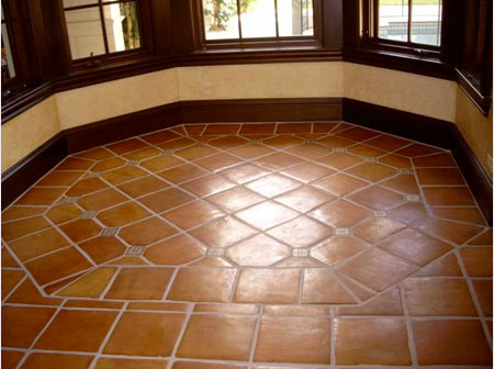 Saltillo Tile Stripping Mexican, Staining Mexican Tile Floors